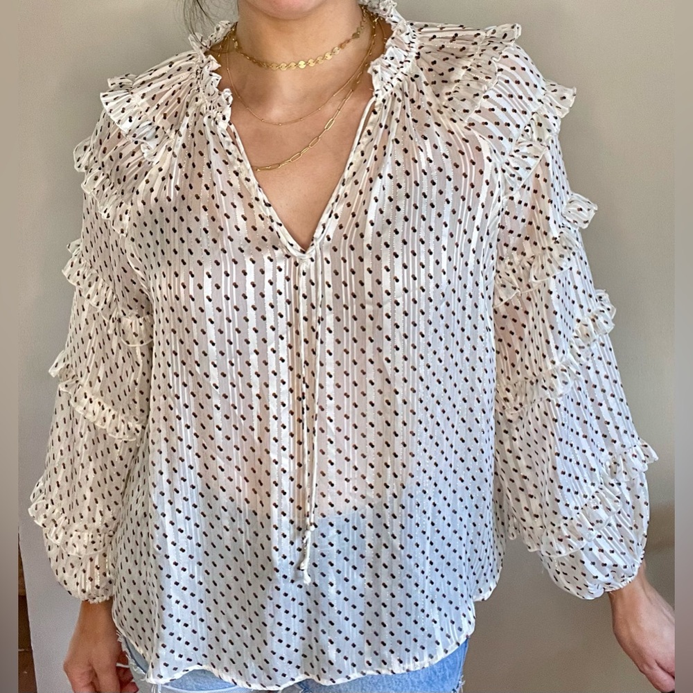 Express Statement Sleeve Blouse - image 2